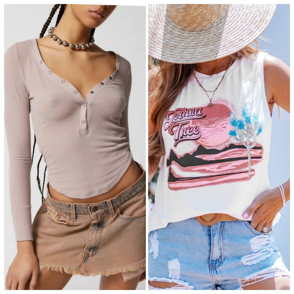 Project Social Tee Tank And Tee Bundle XS/S